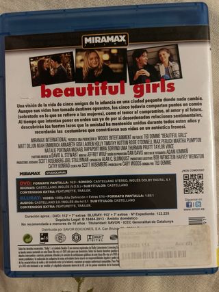 Beautiful Girls Blu-ray + DVD Combo Español