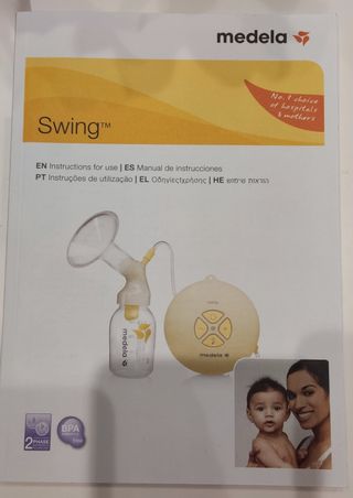 Sacaleches Medela Swing Eléctrico 2 Fases