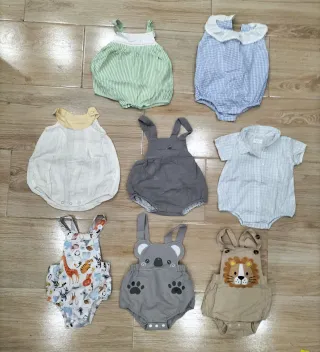 Pack 8 peleles verano 3-6 meses