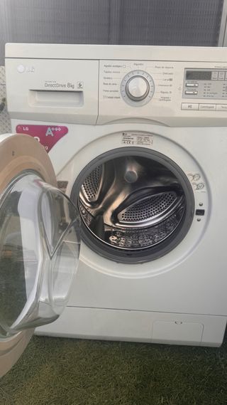 Lavadora LG DirectDrive 8kg