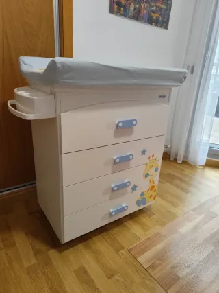 Cómoda cambiador bañera Micuna
