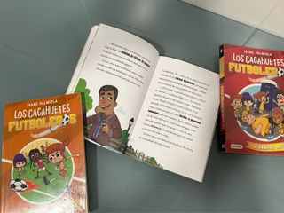 Libros infantiles “Los Cacahuetes Futboleros”