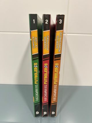 Libros infantiles “Los Cacahuetes Futboleros”