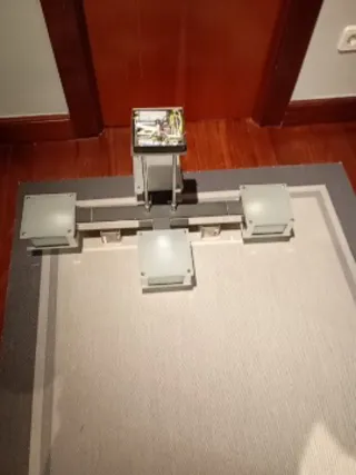 Lámpara 3 posiciones de luz con mando a distancia