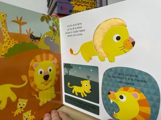 0-3 Libro texturas. Los animales de la selva