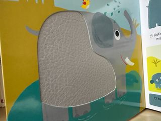 0-3 Libro texturas. Los animales de la selva