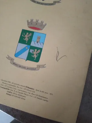 Calendario Guardia di Finanza 1996