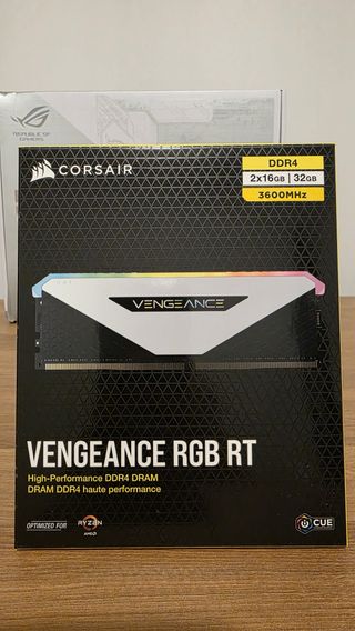 AMD Ryzen 7 5700X + ASUS ROG B550 + 32GB DDR4