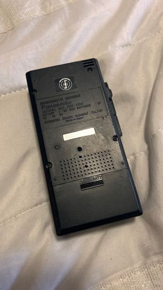 Grabadora Panasonic Microcassette 2 Velocidades