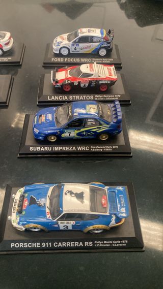 Lote 12 Coches Rally Miniatura 1/43