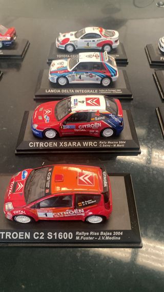 Lote 12 Coches Rally Miniatura 1/43