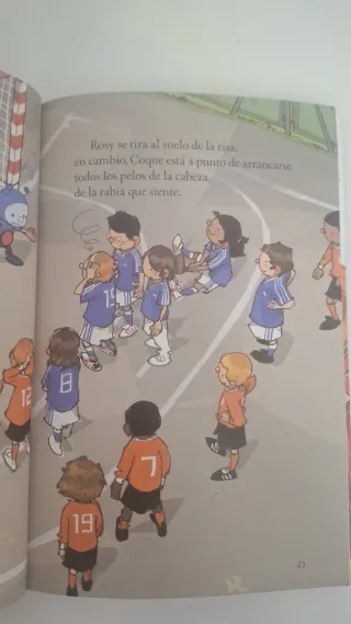 Pupi quiere ser futbolista