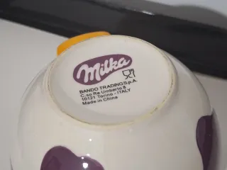 Tazza Mug Milka Mucca Lilla Ceramica Anni 2000