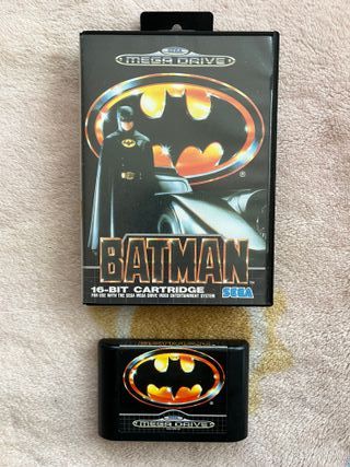 Batman Sega Mega Drive Cartucho y Caja