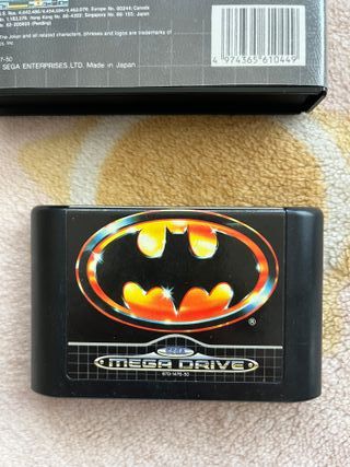Batman Sega Mega Drive Cartucho y Caja