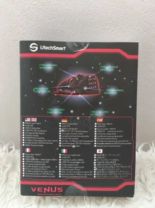 Ratón Gaming MMO Venus 16400 DPI