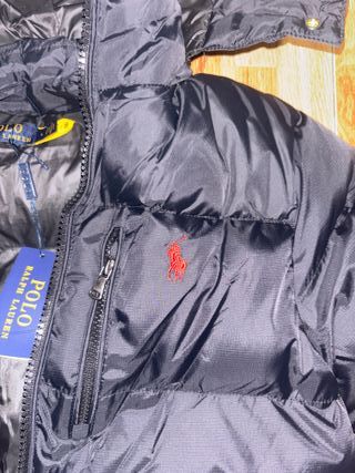 Chaqueta Ralph Lauren Negra con Capucha