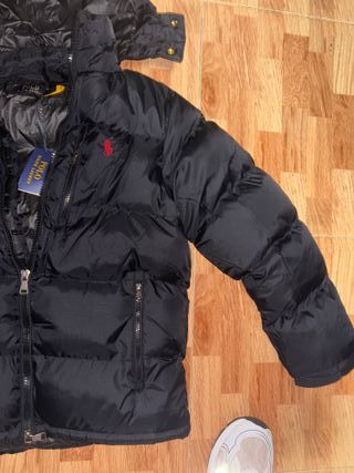 Chaqueta Ralph Lauren Negra con Capucha