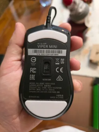 Razer Viper Mini Ratón Gaming Negro