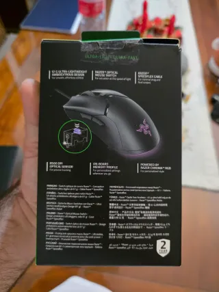 Razer Viper Mini Ratón Gaming Negro