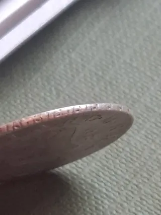 Moneda 2 Reales 1801 plata Carlos IV