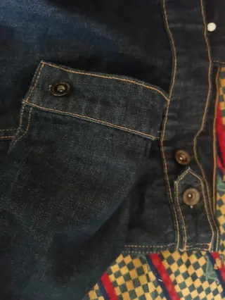 Chaqueta Vaquera Mango Talla S Hombre