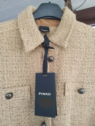 Abito PINKO Dawson in tweed con frange