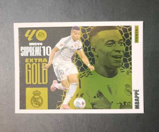 Mbappé Supreme Nuevo Extra Gold 10 Liga 26 Panini