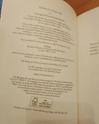 Chuck Palahniuk, Haunted