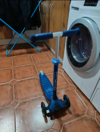 Patinete 3 Ruedas Azul