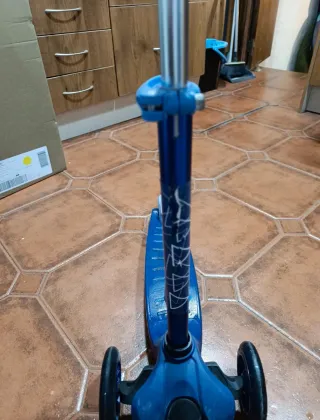 Patinete 3 Ruedas Azul