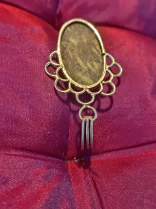 Colgante Plata 925 Serpentina Natural Ovalada