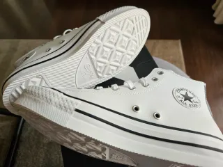 Zapatillas Converse All Star Piel Blancas