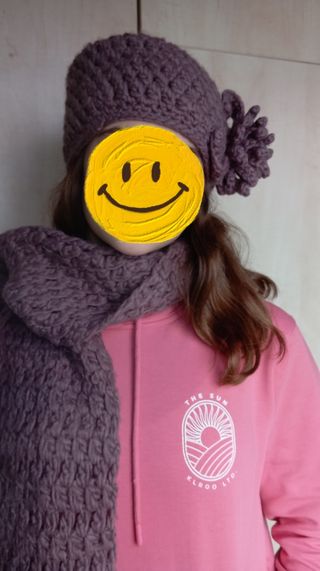 Conjunto gorro y bufanda de lana