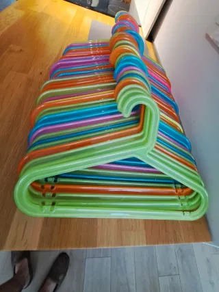 50 perchas Bagis Ikea Multicolor