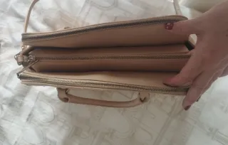 Bolso shopper Versace Jeans beige