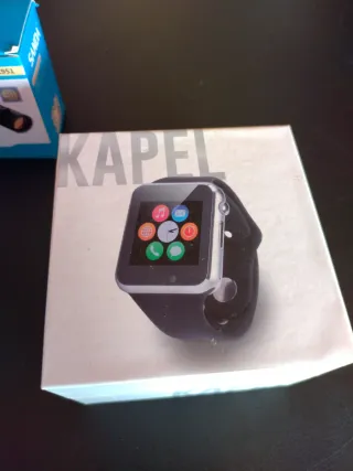 Smartwatch Negro Kapel, regalo compañía