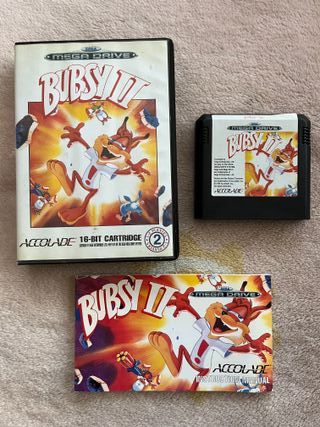 Bubsy 2 Mega Drive Completo