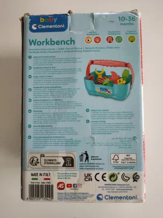 Clementoni Banco de Trabajo Infantil (Workbench)