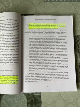 Organizar centros escolares