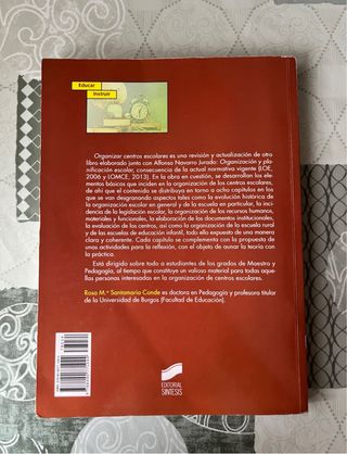 Organizar centros escolares