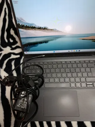 SE VENDE PORTÁTIL DELL CON BISAGRA PANTALLA ROTA