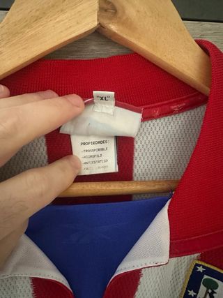 Camiseta Atlético de Madrid Reebok Talla XL