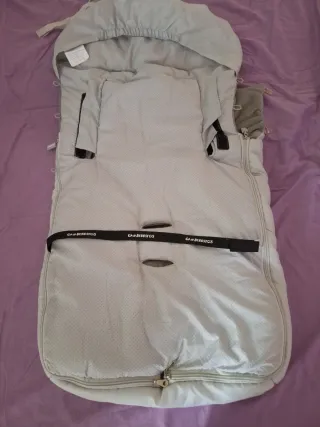 Saco de bebé gris