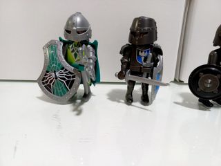 Caballeros medievales de playmobil