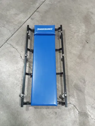 Cama Mecánico Silverline Azul