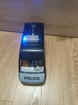Coche de Policía Juguete con sirena y luces