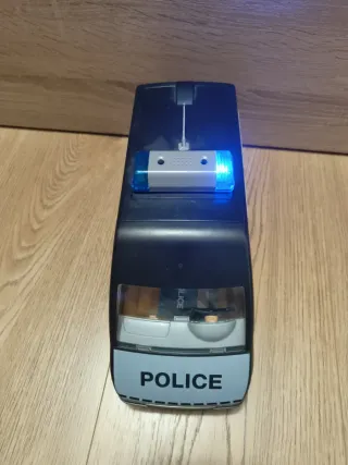 Coche de Policía Juguete con sirena y luces