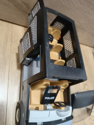 Coche de Policía Juguete con sirena y luces