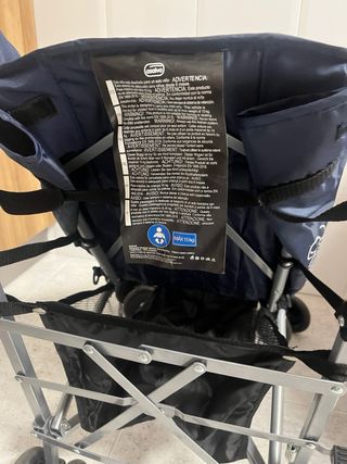 Silla de paseo Asalvo azul. Nueva
